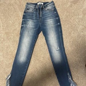 kancan size 5/26 worn once skinny jeans